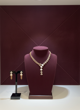 Mirza Gold Necklace Set